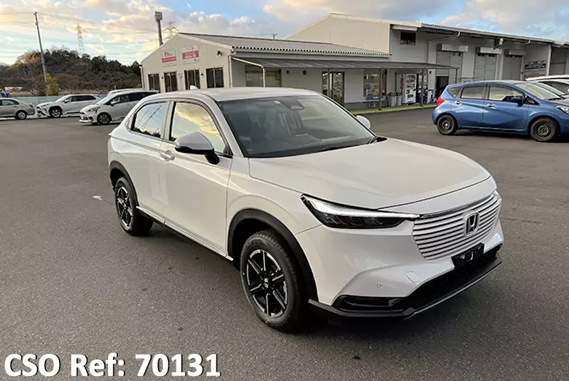 Honda Vezel SUV/ 4WD 2023 model in Pearl Used Cars Stock 70131 CSO